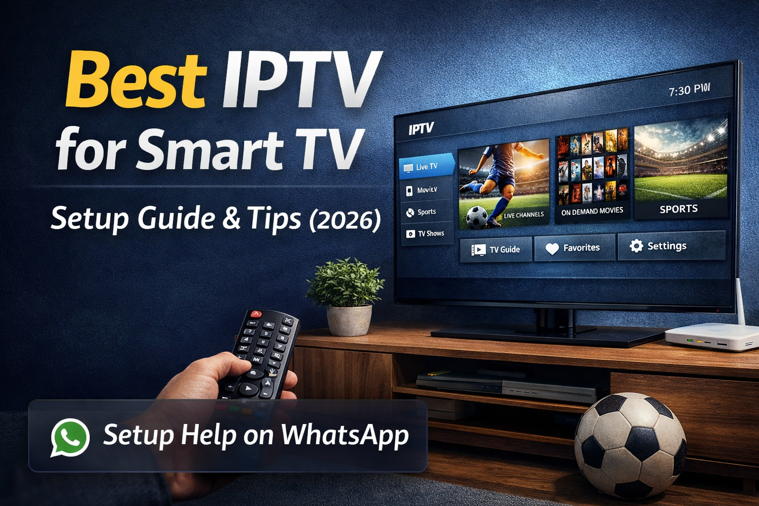 Best IPTV for Smart TV